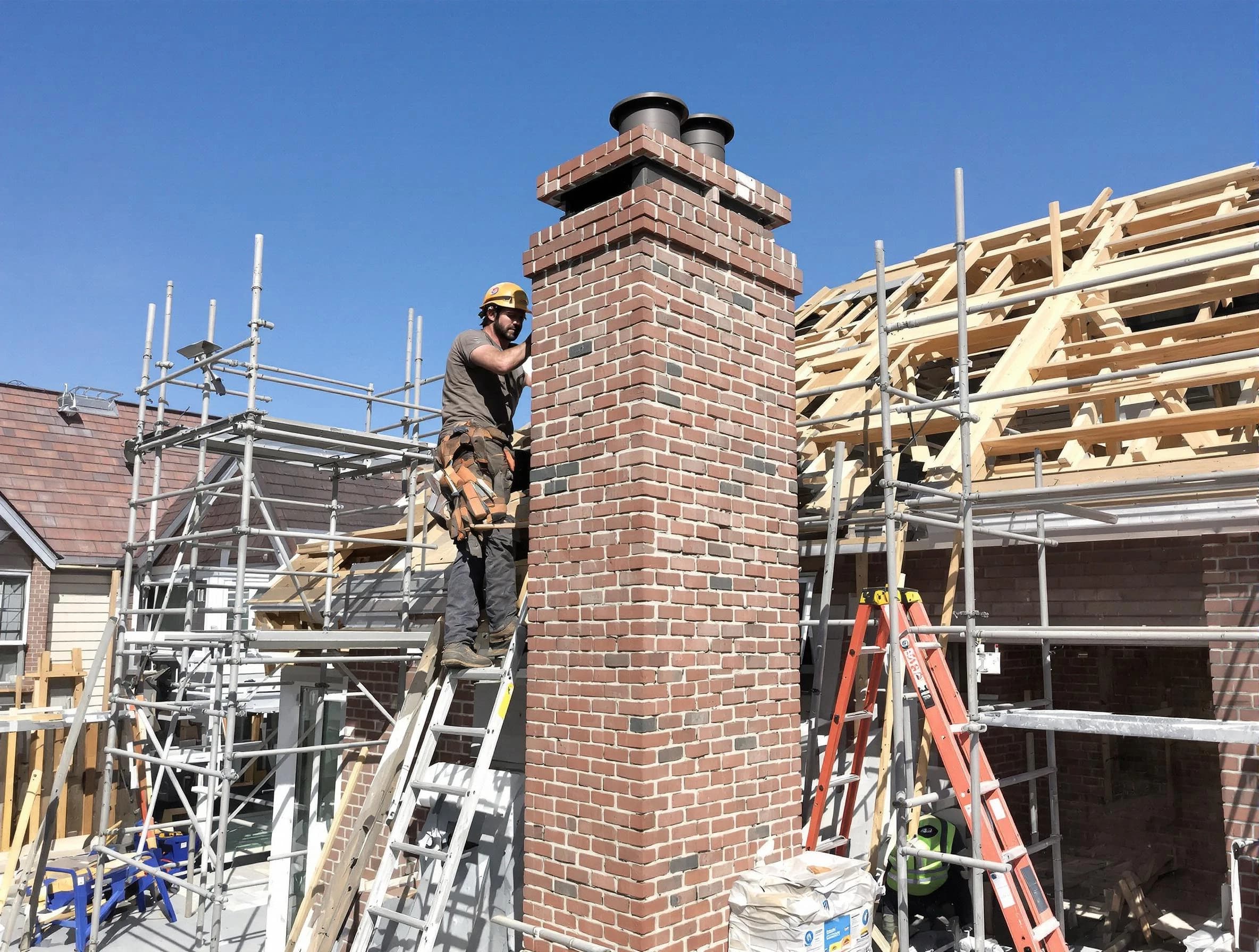 New chimney installation completed by Clanton Chimney Sweep in Clanton, AL
