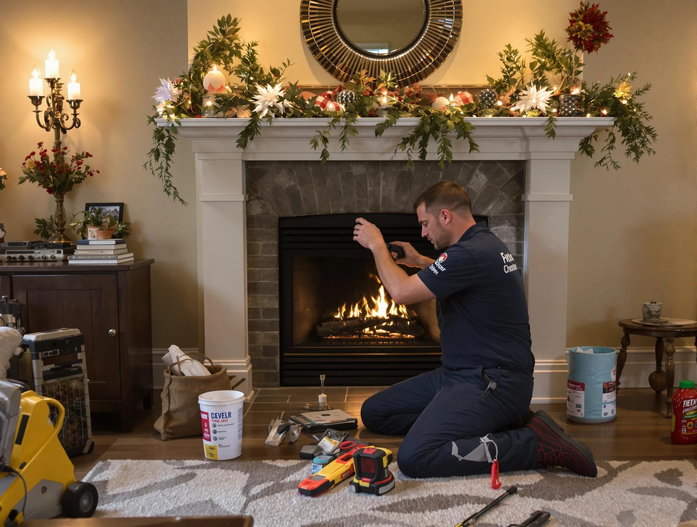 Clanton Chimney Sweep offering fireplace maintenance services in Clanton, AL